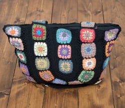 刺繍が可愛い！フラワークロシェのショルダーバッグ - サブ5