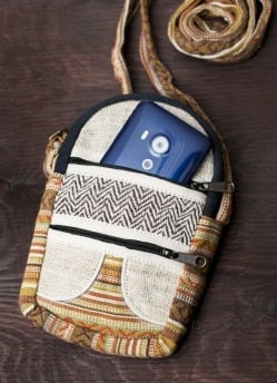 ヘンプとネパールゲリのポシェット - サブ4