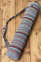 ネパール織り布のヨガマットバッグの商品写真