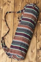 [ワイドサイズ]ネパール織り布のヨガマットバッグの商品写真