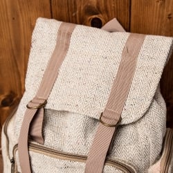 ヘンプ素材のナチュラルバックパック - サブ3