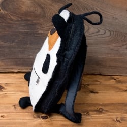 手作りフェルト　ネパールのゆるいアニマルリュックサック - パンダさん - サブ2