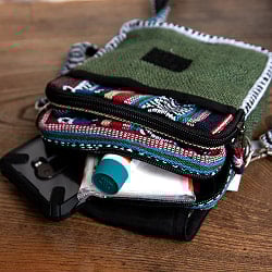 【3色展開】ヘンプとネパールゲリコットンのナチュラルポシェット - サブ3