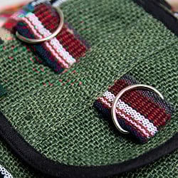 【3色展開】ヘンプとネパールゲリコットンのナチュラルポシェット - サブ5