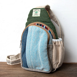 【3色展開】ネパールヘンプとゲリコットンのワンショルダーバッグ - サブ2