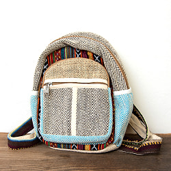 【3色展開】ヘンプとゲリコットンのミニバックパック - サブ2