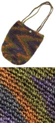 ヘンプ編みタイダイバッグの商品写真