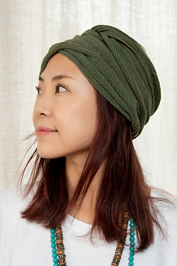 コットンが気持ちいい！万能スヌードターバン - サブ5