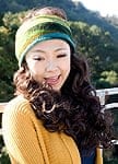 ふわふわウールのヘアバンドの商品写真