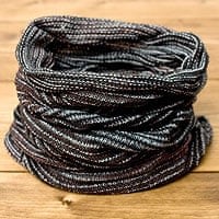 何通りも楽しめる!魔法のターバン 【黒×茶×グレー】の商品写真