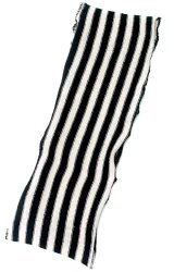 コットンスヌードターバン　【白黒系】の商品写真