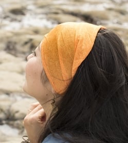 アンティークサリーのヘアバンド - サブ4