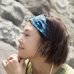 アンティークサリーのヘアバンド - サブ5