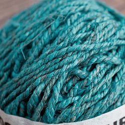 〔手芸用〕カラーヘンプボール - ターコイズブルー - サブ2