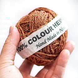 〔手芸用〕カラーヘンプボール - ライトブラウン - サブ3