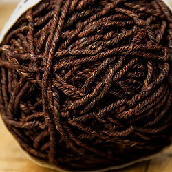 カラーヘンプボール-茶 - サブ2