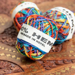 カラーヘンプボール-細糸の商品写真