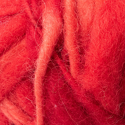 カラーウールボール - レッドオレンジ - サブ2