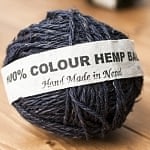 カラーヘンプボール-青の商品写真