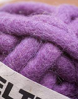 フェルトウールボール - 紫 - サブ2