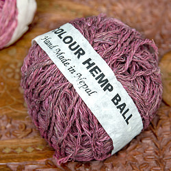 【自由に選べる6個セット】〔手芸用〕カラーヘンプボール - サブ3