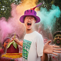 ネパールからやってきた！愉快なフェルトハット - サブ2