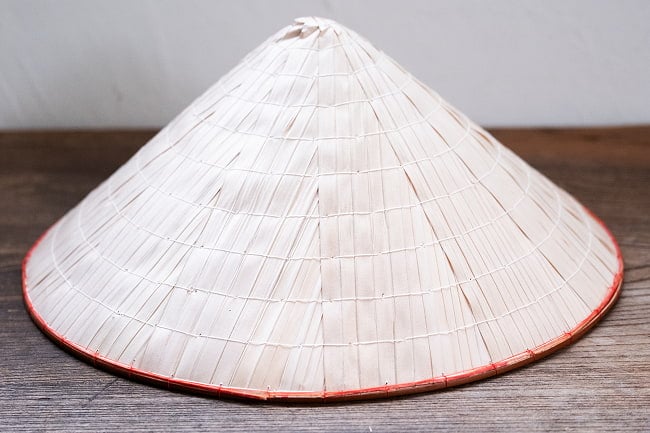 ベトナム文化の象徴 伝統傘 ノン・ラーSサイズ 3 - こちらはSサイズです