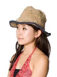 シンプルヘンプハット -ネイビーの商品写真