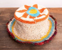 ヘンプとコットンのハット