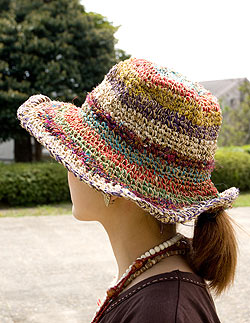 ヘンプとコットンのハット - サブ4