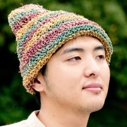 ヘンプのナチュラルロールハット  - サブ4