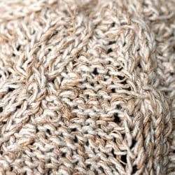 ヘンプとコットンのつばありハット【ナチュラル】 - サブ4