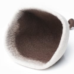 ヒマラヤ星人の帽子 【茶×白】 - サブ5