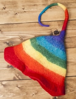 ヒマラヤ星人のチューリップ帽 【レインボーハット】 - サブ2