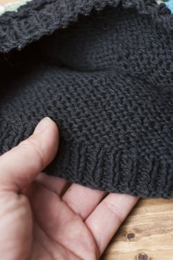 お花刺繍のニット帽 - サブ4