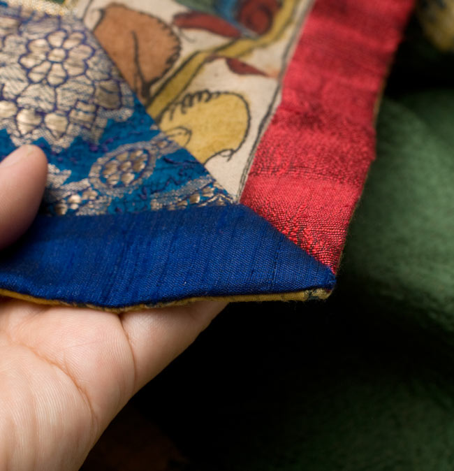 1点物・インド最高級品】インドのカンタ刺繍ストール の通販[送料無料