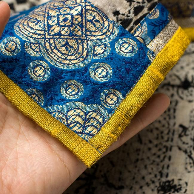 1点物・インド最高級品】インドのカンタ刺繍ストール の通販