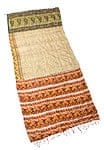 【1点物】インドのカンタ刺繍ショール （180cm×80cm）の商品写真