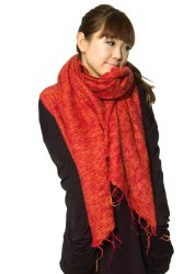 はたおり起毛ふんわりショールの商品写真