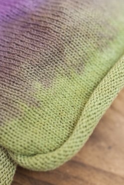 ネパールのカラフルタイダイ グラデーションターバン-ヘアバンド - サブ5