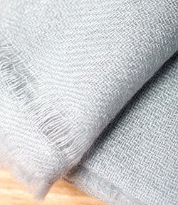 パシュミナ　カシミア100% 大判手織りストール - シュネー - サブ3