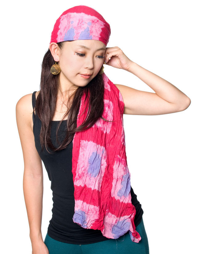 【マントラ】インドのクリンクルストール 6 - 類似商品の使用例です