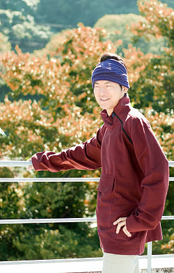 チベタン・ジャケット　−　えんじ - サブ2