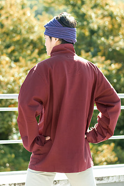 チベタン・ジャケット　−　えんじ - サブ3