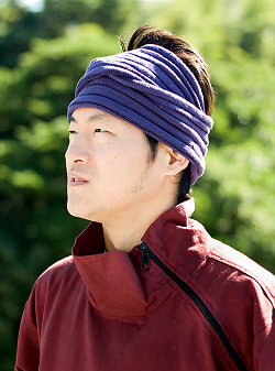 チベタン・ジャケット　−　えんじ - サブ4