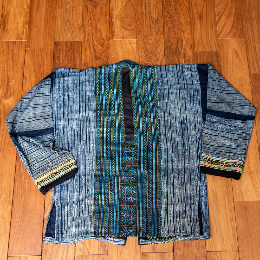 一点物】黒モン族の藍染刺繍ジャケット の通販[送料無料] - TIRAKITA.COM