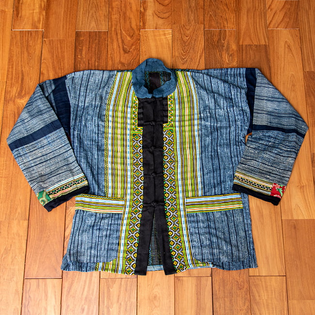 一点物】黒モン族の藍染刺繍ジャケット の通販[送料無料] - TIRAKITA.COM