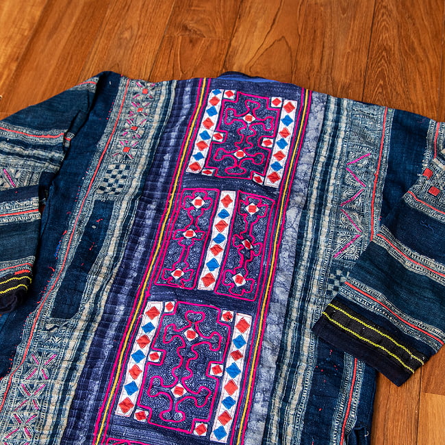 一点物】黒モン族の藍染刺繍ジャケット の通販[送料無料] - TIRAKITA.COM
