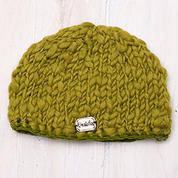 もこもこニット帽-フリース付き　【シンプルプレーン】 - サブ3