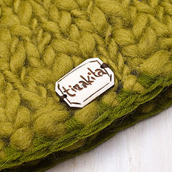 もこもこニット帽-フリース付き　【シンプルプレーン】 - サブ4